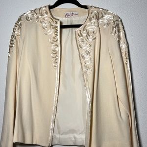 Vintage cream blazer